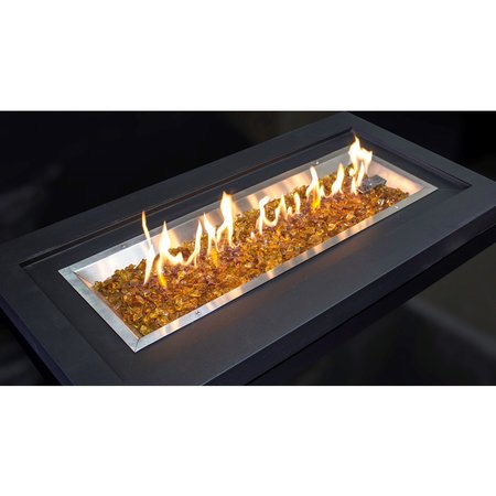 Hiland 20lbs Recycled Fire Pit Fire Glass in Chestnut RGLASS-2-CN